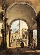 GUARDI, Francesco An Architectural Caprice China oil painting reproduction